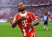 Gnabry marcou o primeiro gol da goleada