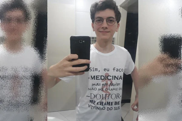 “Vittinho do SUS” bomba na web com mensagem: “Não me chame de doutor”