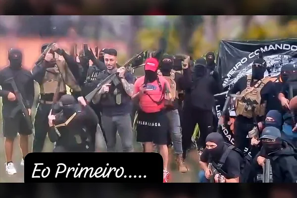 Um dos traficantes mais procurados do mundo se une ao PCC e grava vídeo ameaçando inimigos e a polícia