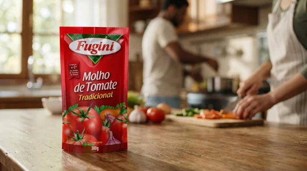 O que acontece antes de o molho Fugini chegar às prateleiras
