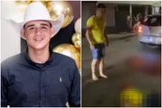 Jovem morto em carreata Jovem morto em carreata