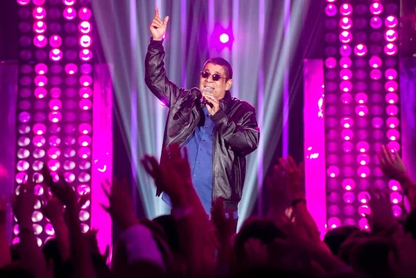Zeca Pagodinho no palco do SóTocaTop