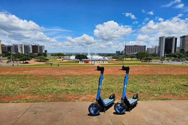 Patinetes em Brasília