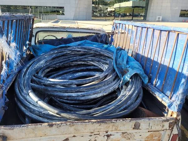 PCDF faz operação contra grupo especializado em furto de fios de cobre