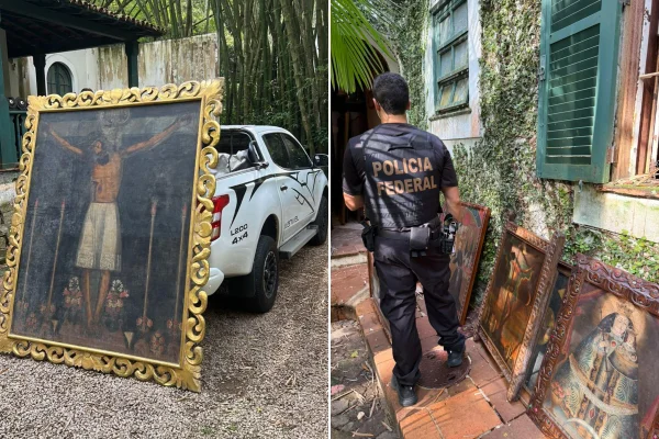 Obra de arte peruana é trazida para o Rio sem autorização e mobiliza PF