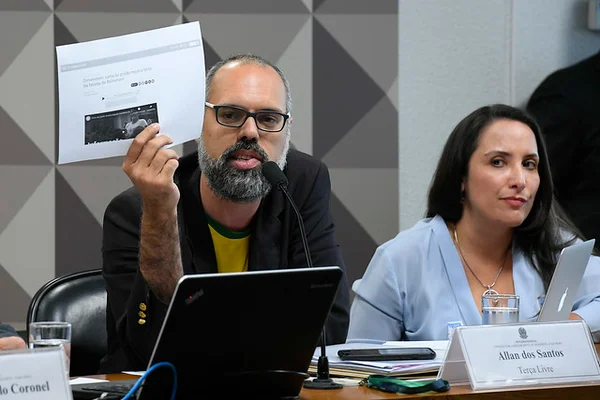 CPI das Fake News: Allan dos Santos abre sigilos e depois desiste