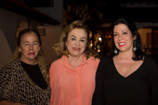 Angela França, Mara Amaral e Rosana França Angela França, Mara Amaral e Rosana França