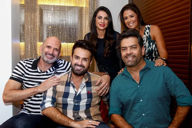 Roberta Sarkis, Ana Christina Velho, Gilvan Alves, Fernando Muraro e Plínio Canuto Roberta Sarkis, Ana Christina Velho, Gilvan Alves, Fernando Muraro e Plínio Canuto
