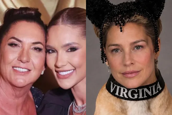 Margareth Serrão, mãe de Virginia, comentou emojis de risos em publicação que faz chacota de Luana Piovani