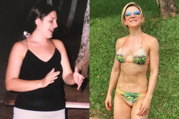 Mãe de Lucas Lucco compartilha dieta que a fez perder 22 kg
