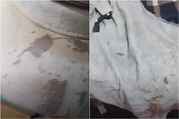 Imagens mostram roupas com sangue de cubano acusado de matar galerista