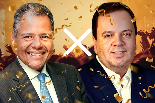 imagem colorida mostra antonio brito e elmar nascimento - Metrópoles