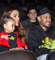 Bruna Biancardi, Mel e Neymar. Bruna Biancardi, Mel e Neymar.