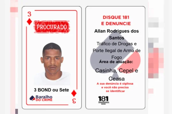 Baralho do Crime: ""3 de Ouro" trocando tiro com a Polícia em Salvador