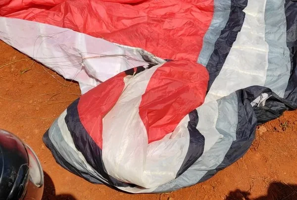 Piloto de parapente caiu na Paraíba