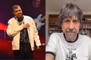Cantor Peninha e escritor Eduardo Bueno