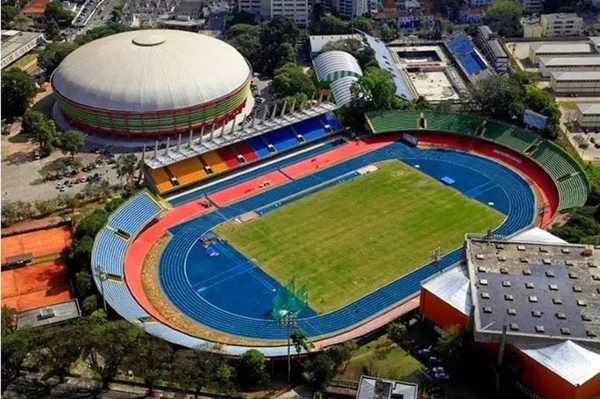 Complexo do Ginásio da Ibirapuera, localizado na capital paulista