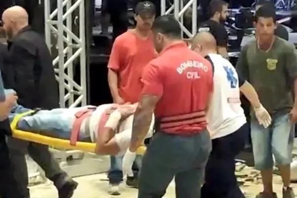 Explosão antes do show de Dilsinho deixa 4 pessoas feridas em SP